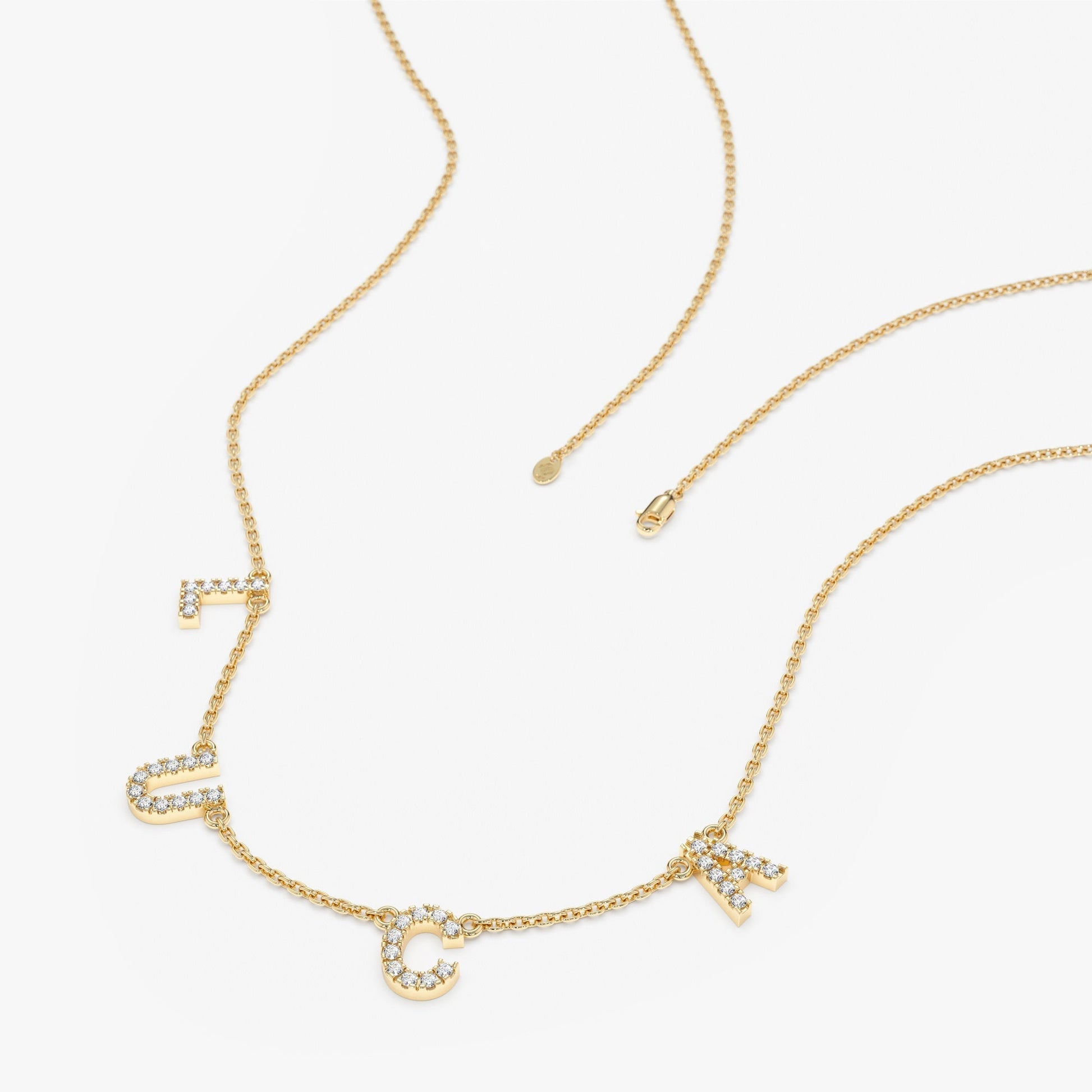 1.0 CT Round Bezel Solitaire Lab Grown Diamond Necklace