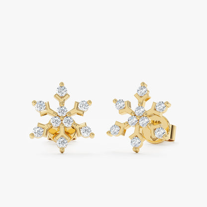 1.0 CT Round Bezel Solitaire Lab Grown Diamond Earrings