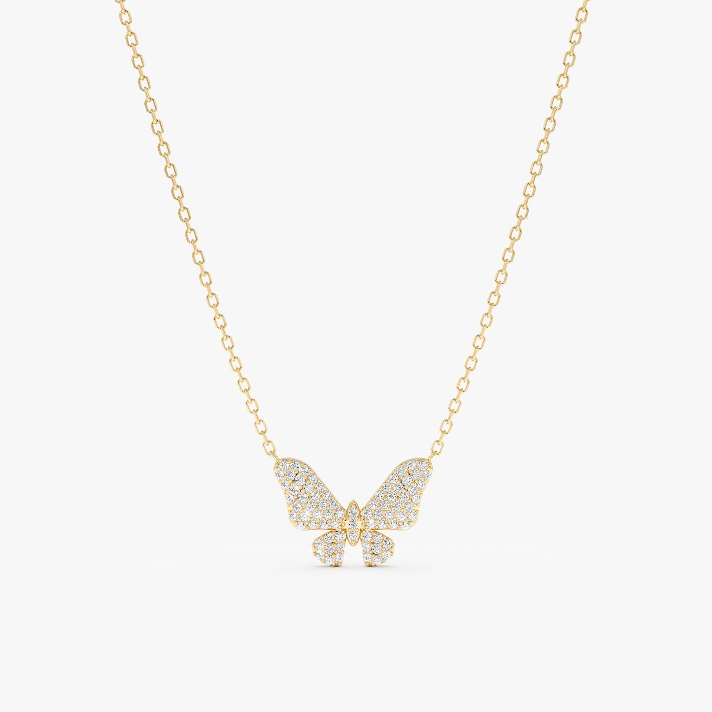 1.0 CT Round Bezel Solitaire Lab Grown Diamond Necklace