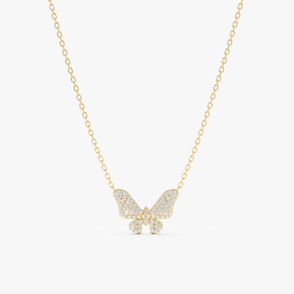 1.0 CT Round Bezel Solitaire Lab Grown Diamond Necklace