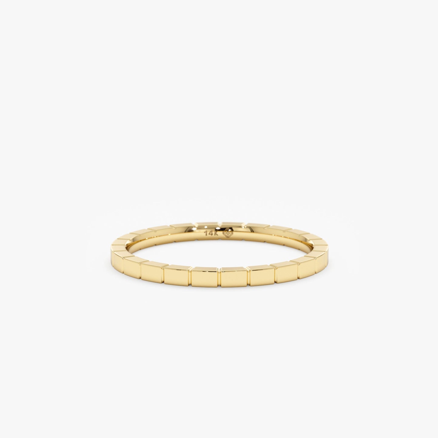 0.37 CT Round Full Eternity Lab Grown Diamond Wedding Band