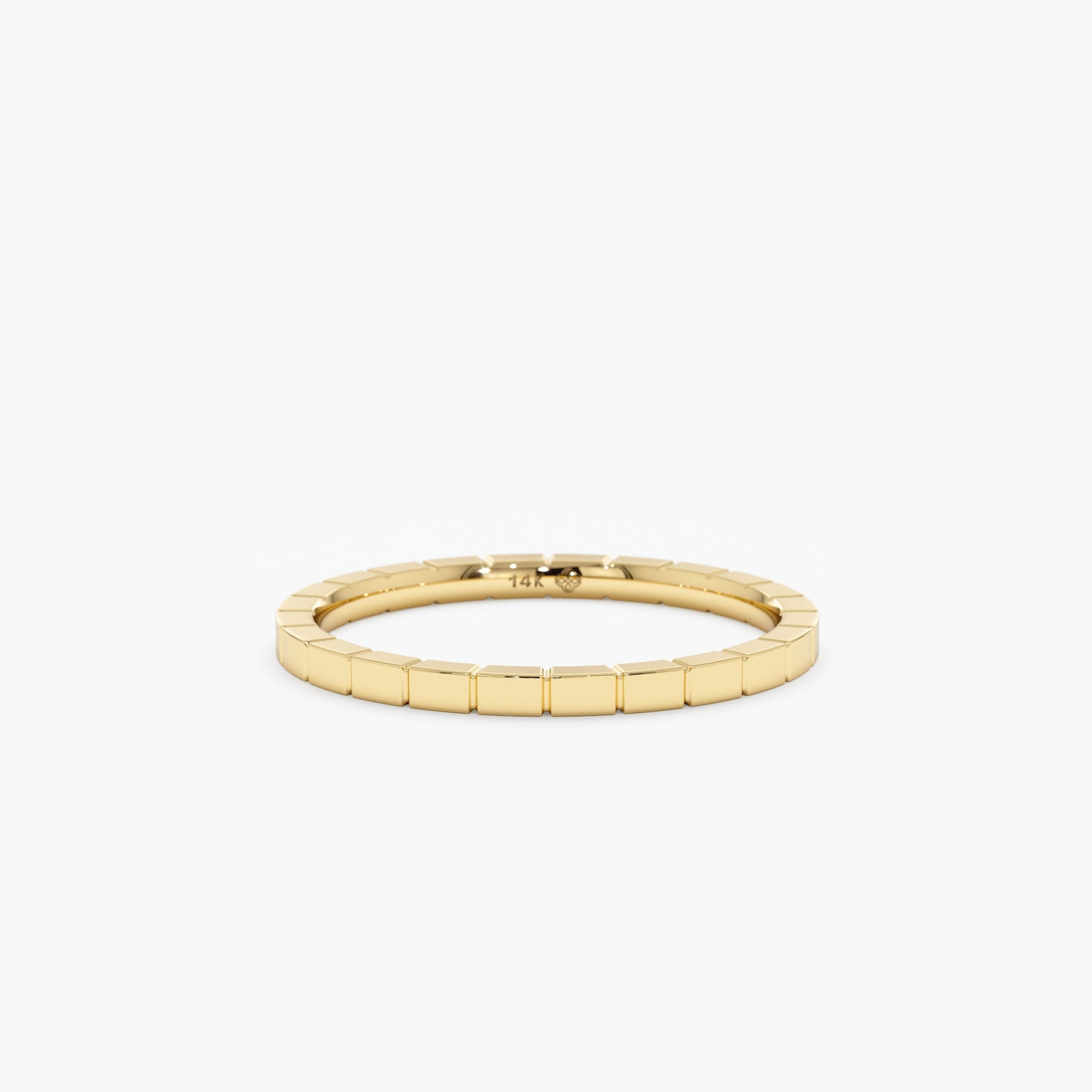 0.37 CT Round Full Eternity Lab Grown Diamond Wedding Band
