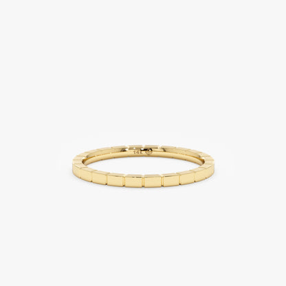 0.37 CT Round Full Eternity Lab Grown Diamond Wedding Band