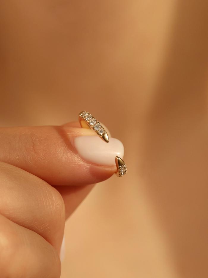 Marquise Cut Cluster Styled Lab Grown Wedding Band