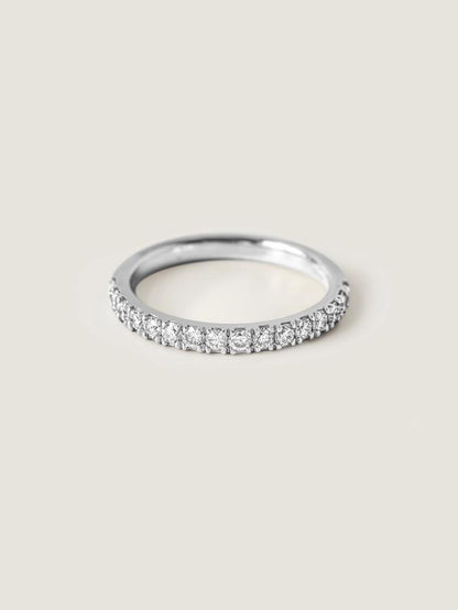 Marquise Cut Cluster Styled Lab Grown Wedding Band
