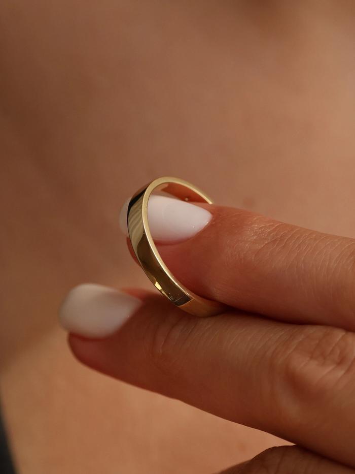Marquise Cut Cluster Styled Lab Grown Wedding Band