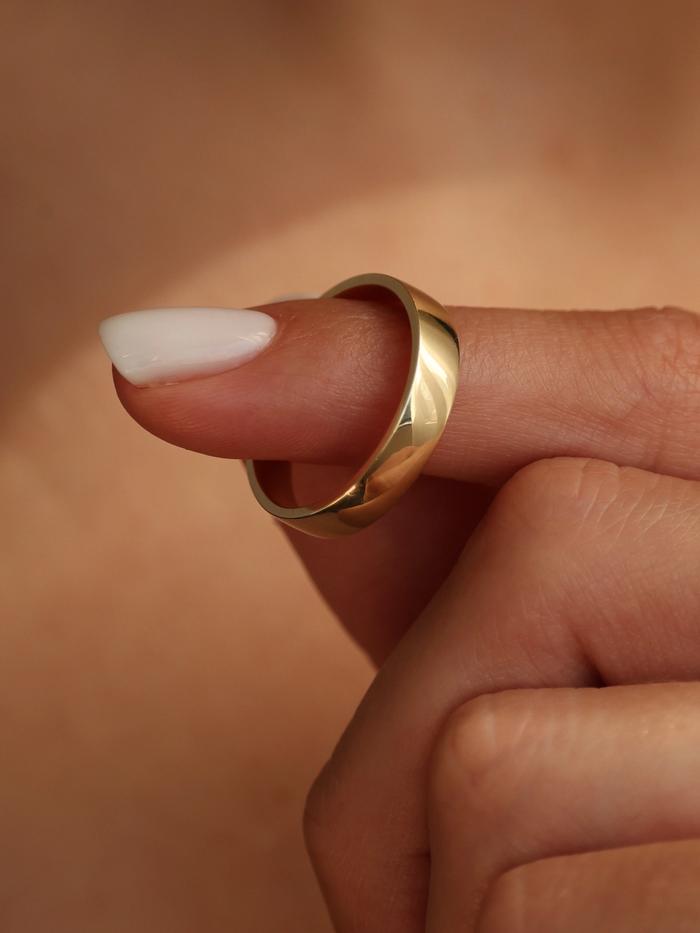 Marquise Cut Cluster Styled Lab Grown Wedding Band