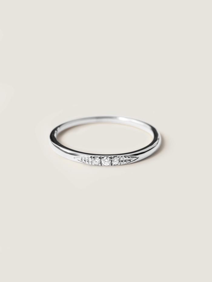 Marquise Cut Cluster Styled Lab Grown Wedding Band