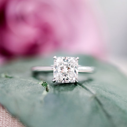 Marquise Cut Cluster Styled Lab Grown Diamond Engagement Ring