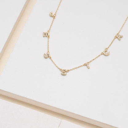 1.0 CT Round Bezel Solitaire Lab Grown Diamond Necklace