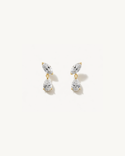 1.0 CT Round Bezel Solitaire Lab Grown Diamond Earrings