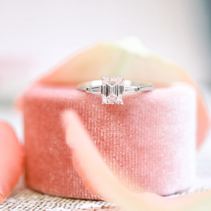 Marquise Cut Cluster Styled Lab Grown Diamond Engagement Ring