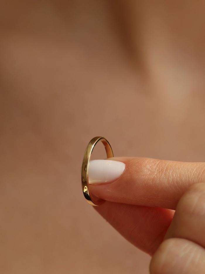 Marquise Cut Cluster Styled Lab Grown Wedding Band