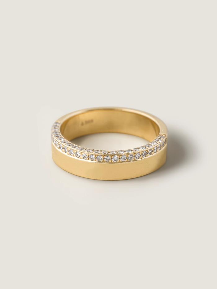 Marquise Cut Cluster Styled Lab Grown Wedding Band
