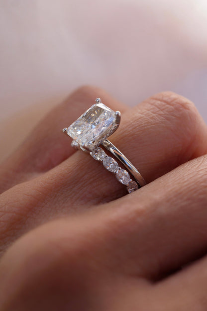 0.37 CT Round Full Eternity Lab Grown Diamond Wedding Band