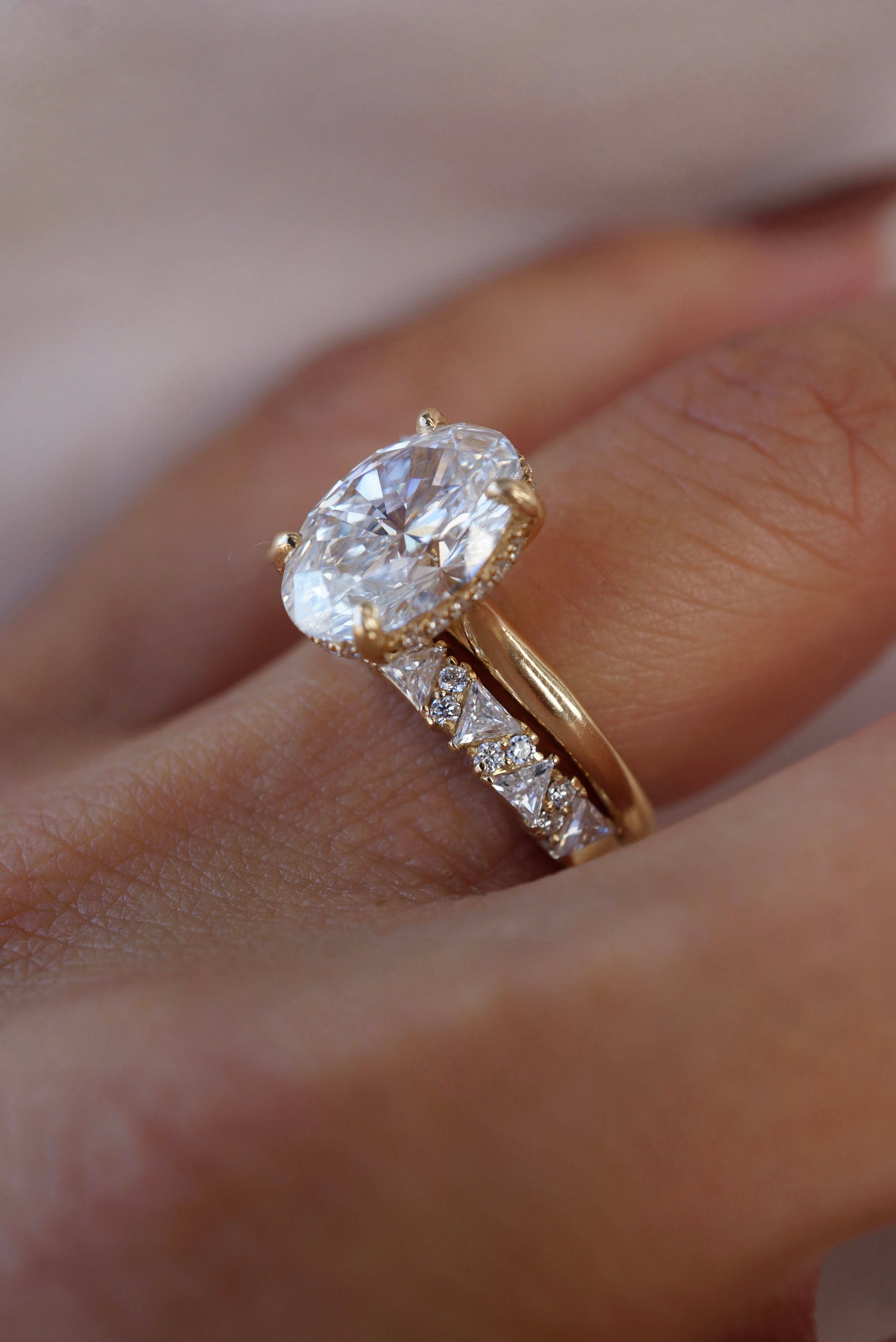 0.37 CT Round Full Eternity Lab Grown Diamond Wedding Band