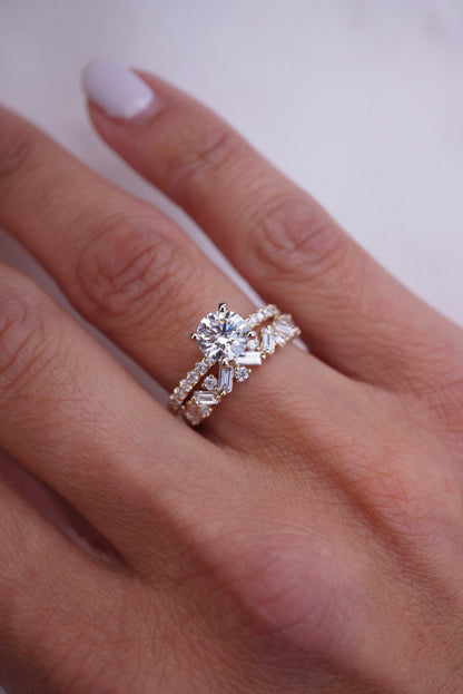 0.37 CT Round Full Eternity Lab Grown Diamond Wedding Band