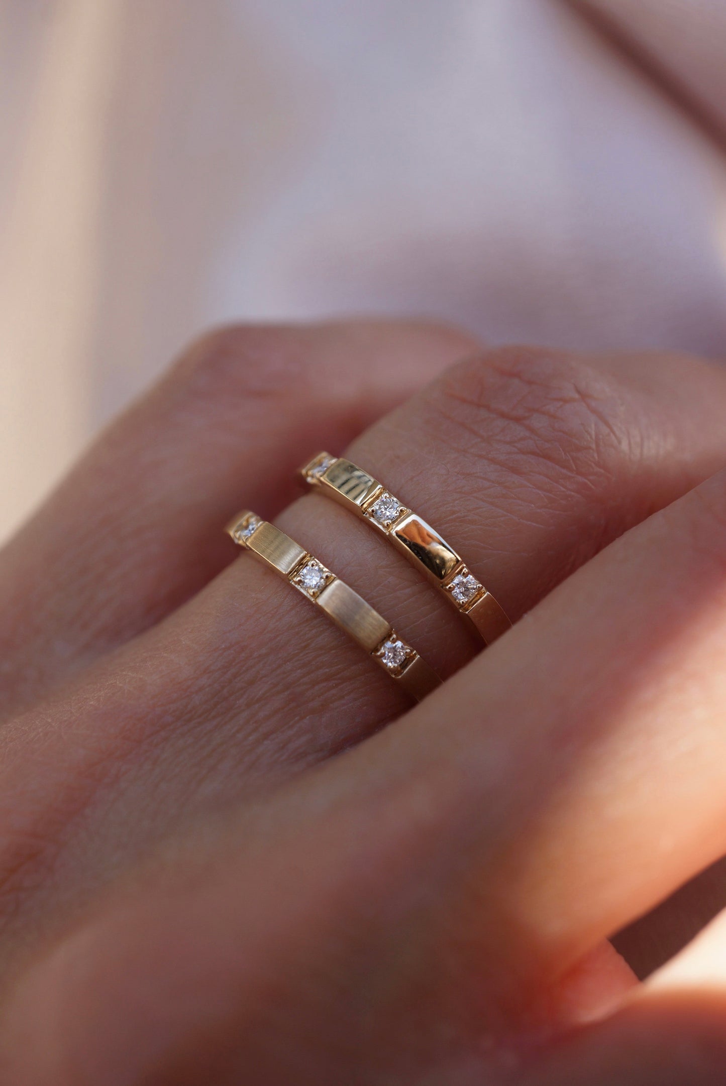 0.37 CT Round Full Eternity Lab Grown Diamond Wedding Band