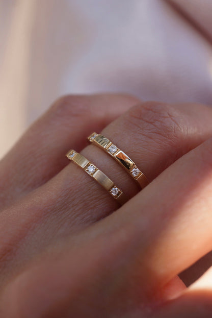 0.37 CT Round Full Eternity Lab Grown Diamond Wedding Band
