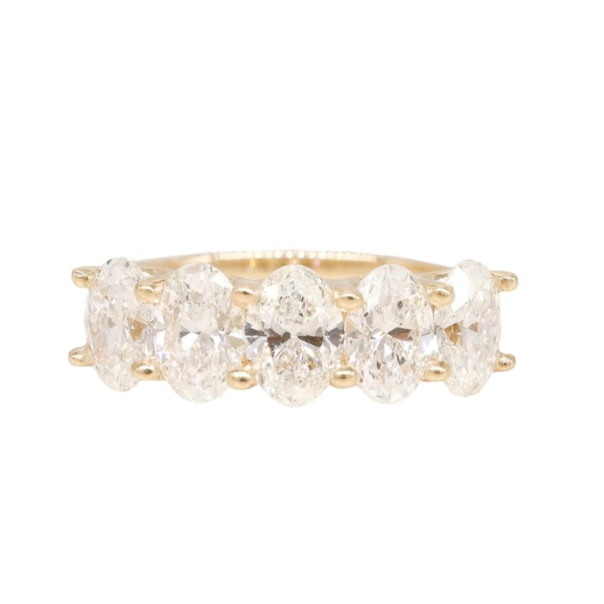 0.37 CT Round Full Eternity Lab Grown Diamond Wedding Band