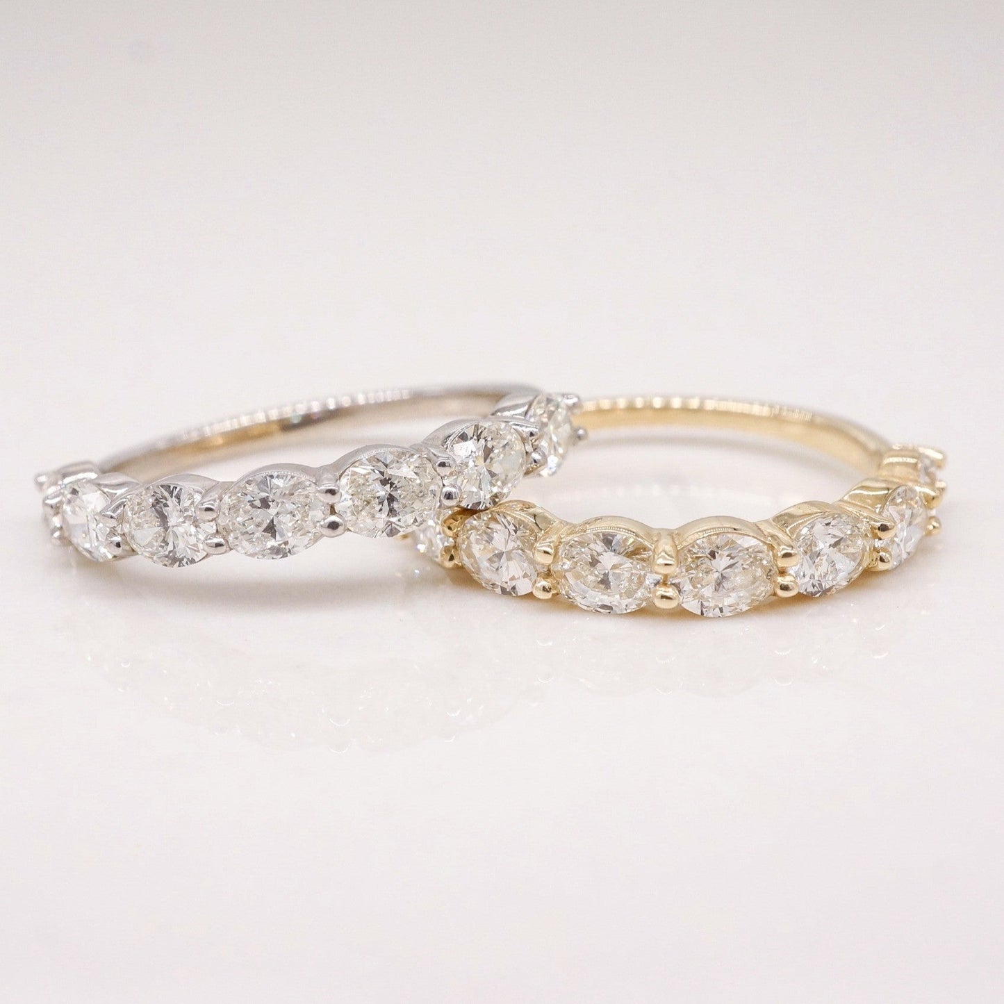 0.37 CT Round Full Eternity Lab Grown Diamond Wedding Band