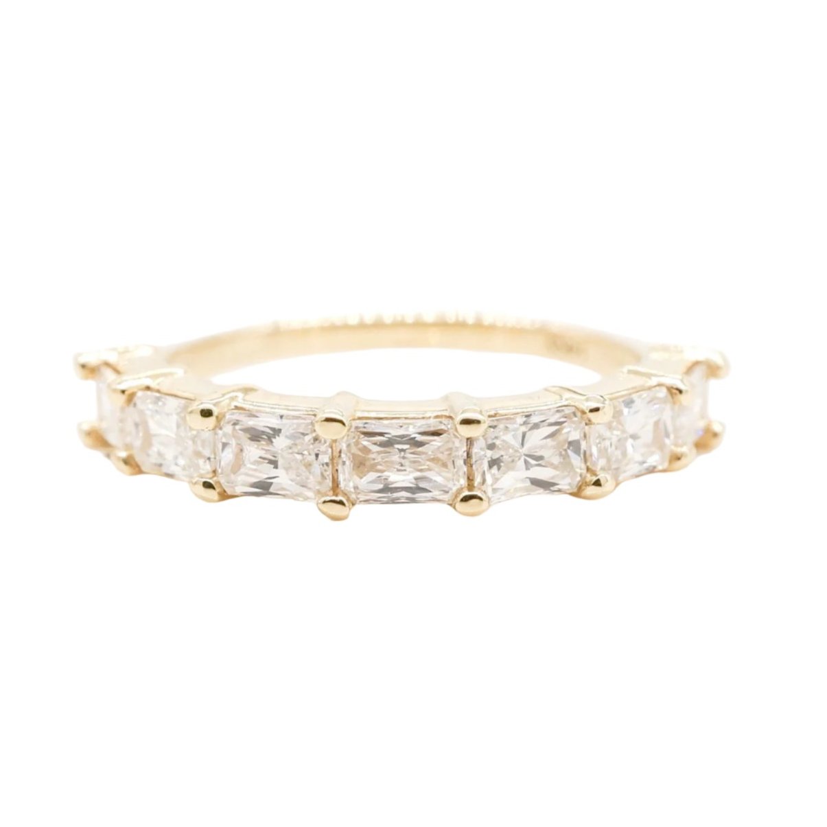 0.37 CT Round Full Eternity Lab Grown Diamond Wedding Band