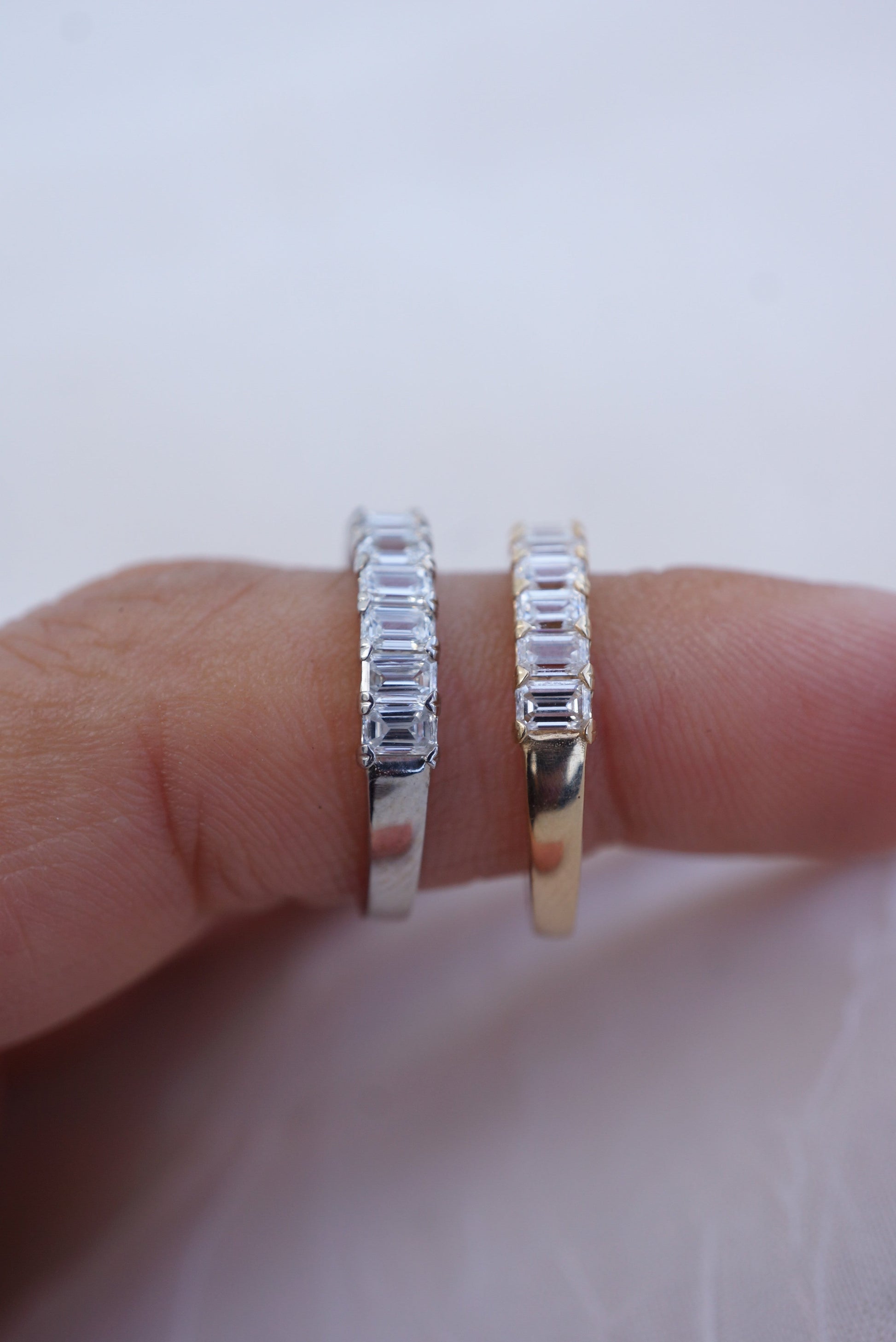 0.37 CT Round Full Eternity Lab Grown Diamond Wedding Band