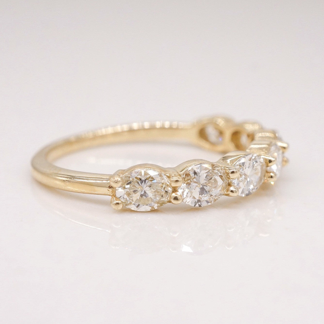 0.37 CT Round Full Eternity Lab Grown Diamond Wedding Band
