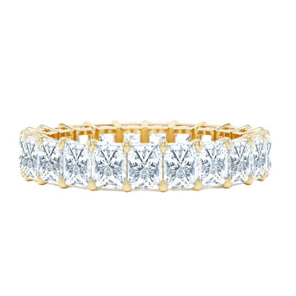 0.37 CT Round Full Eternity Lab Grown Diamond Wedding Band