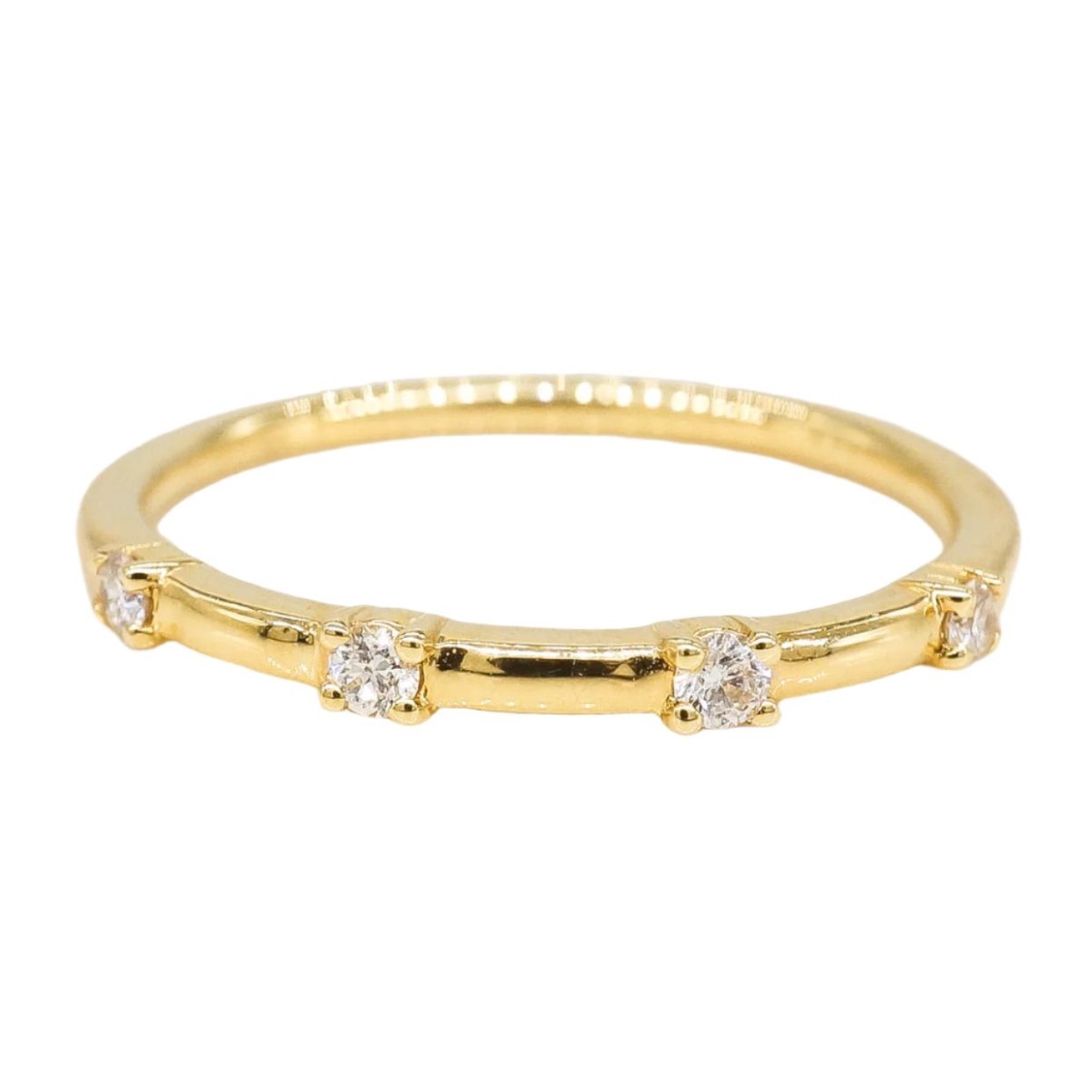 0.37 CT Round Full Eternity Lab Grown Diamond Wedding Band