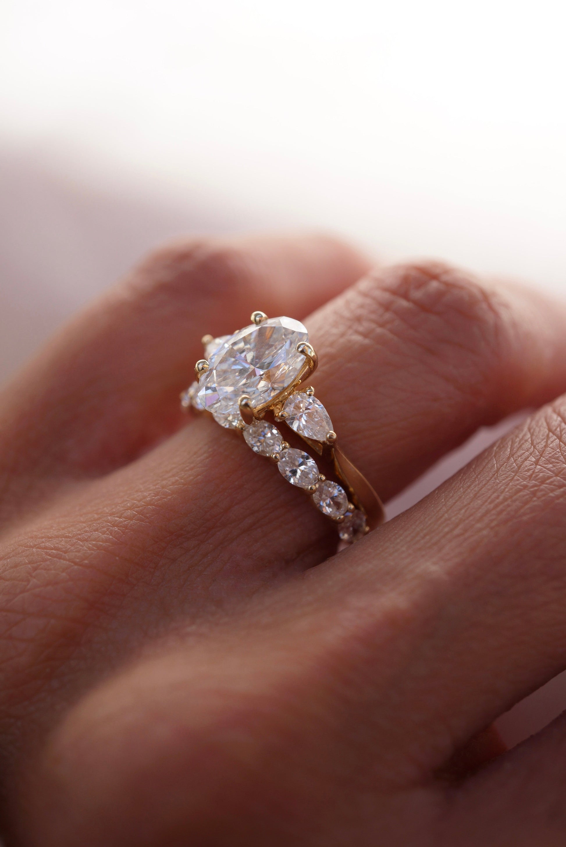 0.37 CT Round Full Eternity Lab Grown Diamond Wedding Band