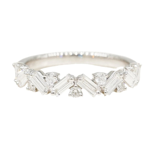 0.37 CT Round Full Eternity Lab Grown Diamond Wedding Band