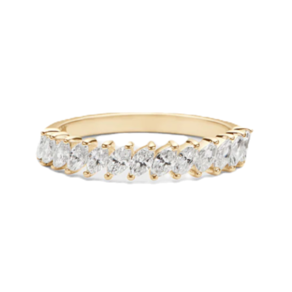 0.37 CT Round Full Eternity Lab Grown Diamond Wedding Band