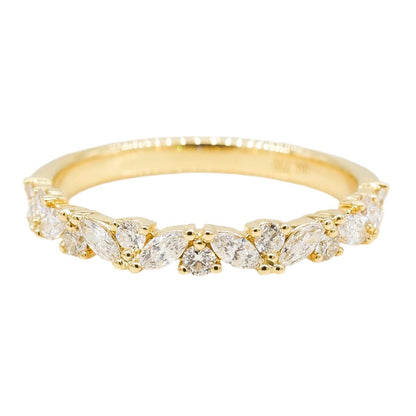 0.37 CT Round Full Eternity Lab Grown Diamond Wedding Band