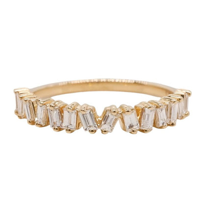 0.37 CT Round Full Eternity Lab Grown Diamond Wedding Band