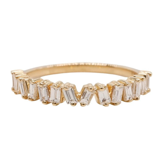 0.37 CT Round Full Eternity Lab Grown Diamond Wedding Band