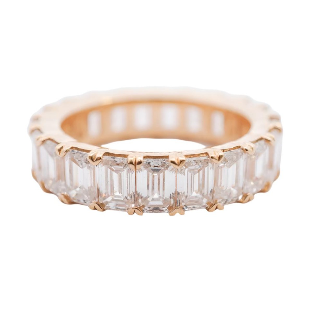 0.37 CT Round Full Eternity Lab Grown Diamond Wedding Band