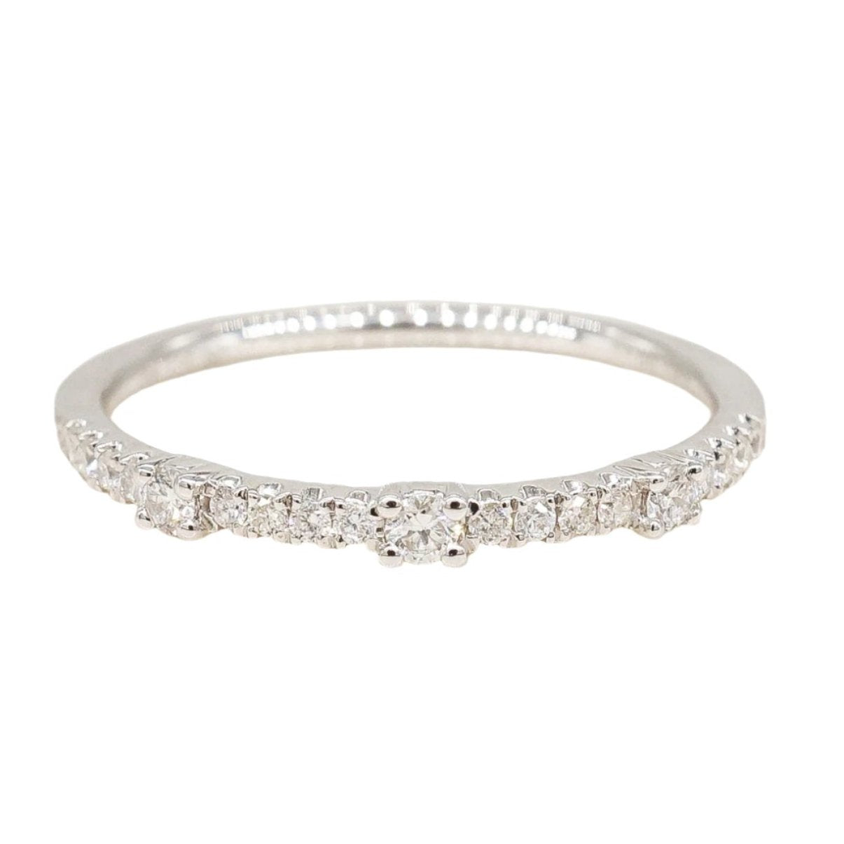 0.37 CT Round Full Eternity Lab Grown Diamond Wedding Band