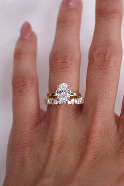 0.37 CT Round Full Eternity Lab Grown Diamond Wedding Band
