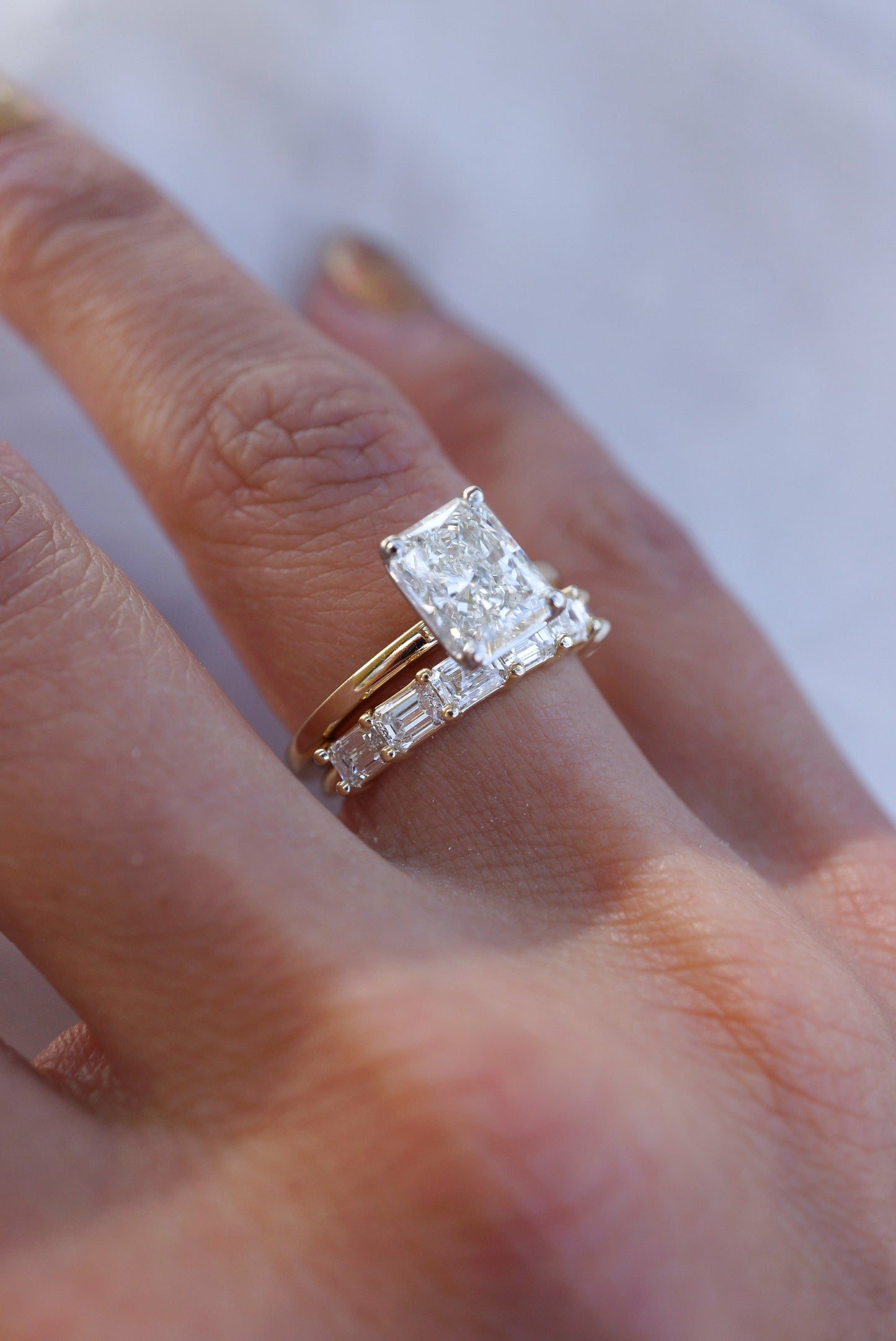 0.37 CT Round Full Eternity Lab Grown Diamond Wedding Band