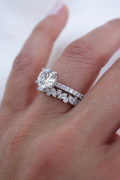 0.37 CT Round Full Eternity Lab Grown Diamond Wedding Band