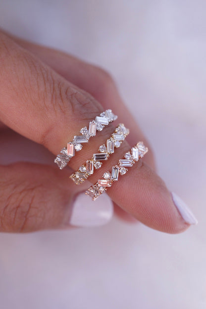 0.37 CT Round Full Eternity Lab Grown Diamond Wedding Band