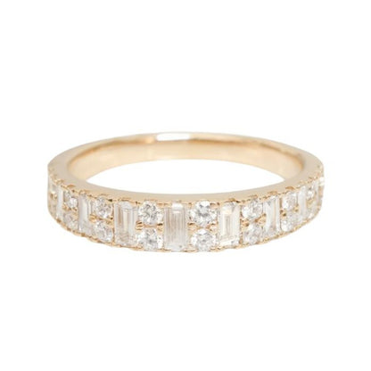 0.37 CT Round Full Eternity Lab Grown Diamond Wedding Band