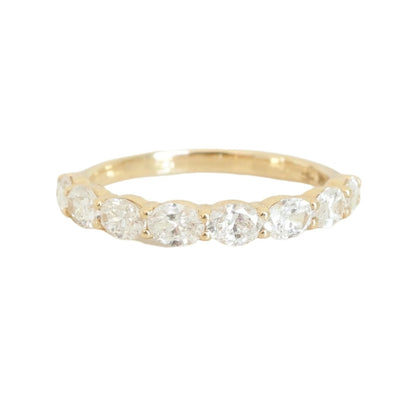 0.37 CT Round Full Eternity Lab Grown Diamond Wedding Band
