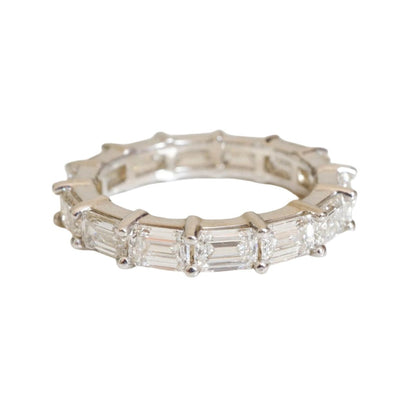 0.37 CT Round Full Eternity Lab Grown Diamond Wedding Band