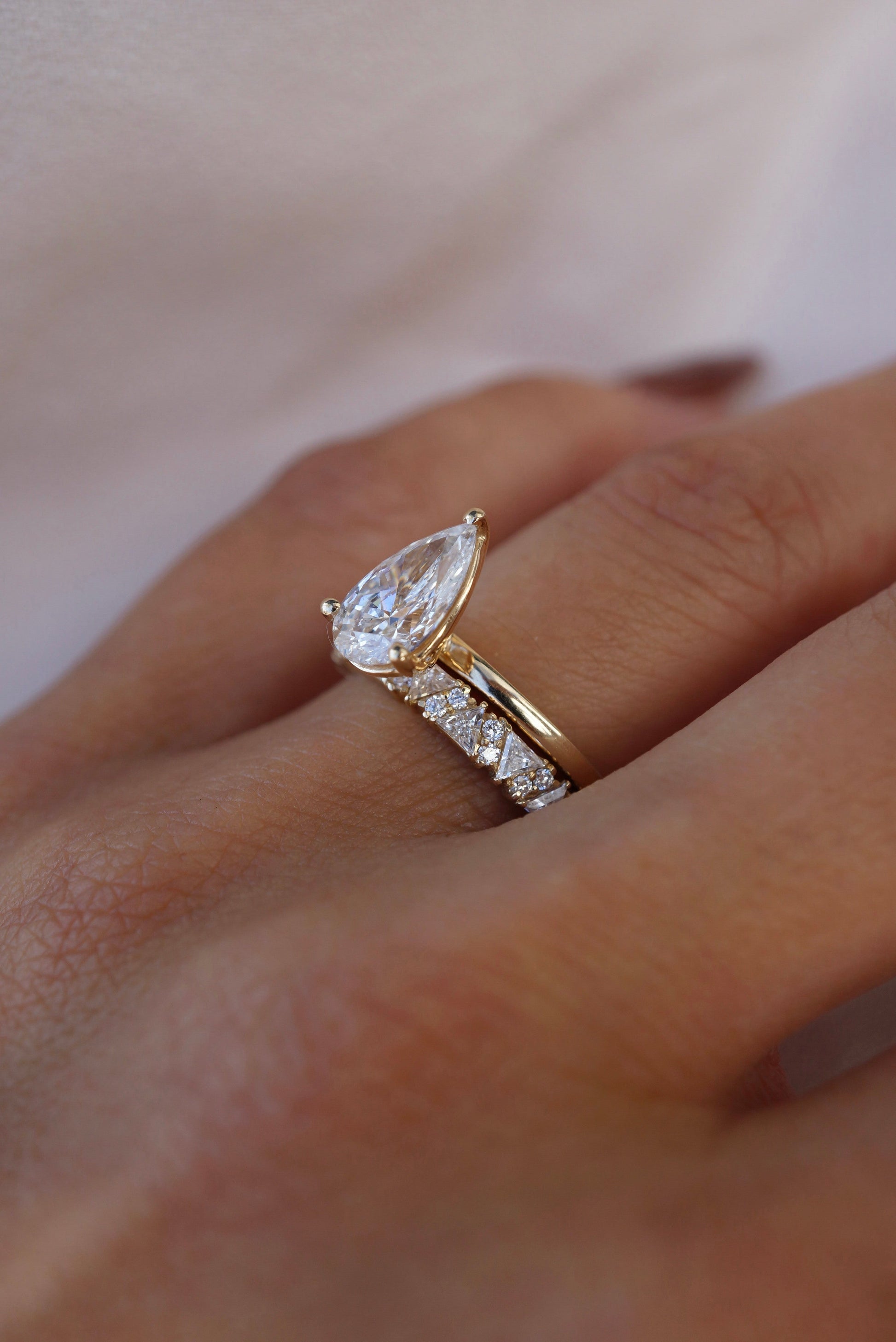 0.37 CT Round Full Eternity Lab Grown Diamond Wedding Band