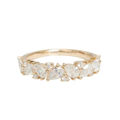 0.37 CT Round Full Eternity Lab Grown Diamond Wedding Band