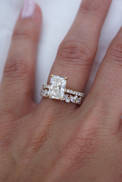 0.37 CT Round Full Eternity Lab Grown Diamond Wedding Band