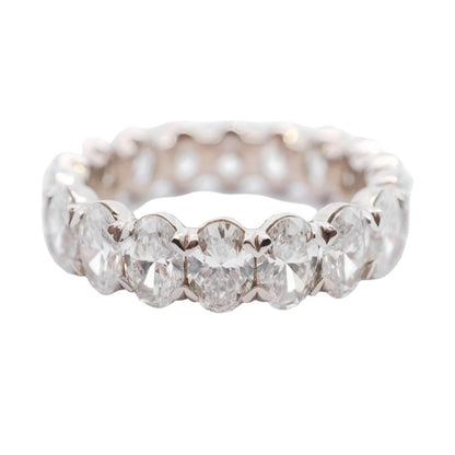 0.37 CT Round Full Eternity Lab Grown Diamond Wedding Band