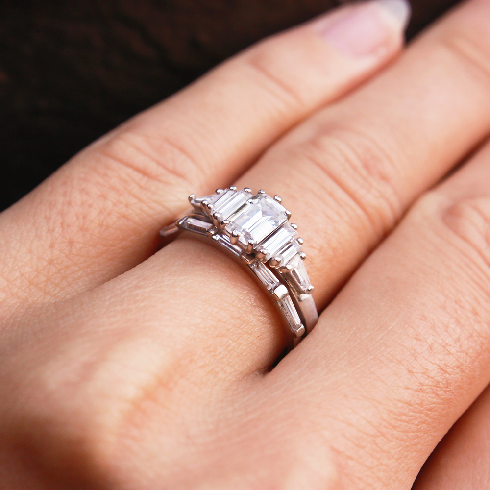 0.37 CT Round Full Eternity Lab Grown Diamond Wedding Band